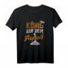 Eisstock Herzschlag Stocksport T-Shirt – Lustiges Motiv für Eisstockschützen, Kegler & Hartbahn-Fans, ideales Geschenk für Stocksport Begeisterte
