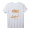 Eisstock Herzschlag Stocksport T-Shirt – Lustiges Motiv für Eisstockschützen, Kegler & Hartbahn-Fans, ideales Geschenk für Stocksport Begeisterte