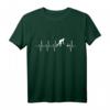 Eisstock Herzschlag Stocksport T-Shirt - Humorvolles Geschenk für Eisstockfan, Vereinsmitglied & Hobbyspieler zu Weihnachten & Geburtstag
