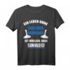 Lustiges Eisstockschießen T-Shirt mit Spruch - Perfektes Geschenk für Stocksport Fans und Vereinsmitglieder zu Weihnachten oder Geburtstag