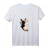 Böses Hasi Lieb Oder Böse Entscheide Du - Lustiges Kaninchen Schatten T-Shirt für Kinder & Erwachsene, Geschenkidee für Geburtstag, Weihnachten & Ostern