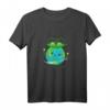 Erbsen auf Erden Frieden und Liebe lustiges Gärtner-T-Shirt – Perfekt für Umwelt-, Friedens- und Gärtnerfreunde zum Tag der Erde, Mutter- oder Vatertag