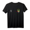 Eritrea Nummer 9 Trikot Nr. 9 T-Shirt – Nationalstolz, Flagge, Fußball & Souvenir für Fans und Freunde
