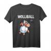 Lustiges HapMonkey Volleyball T-Shirt mit Schaf Wortspiel – Perfektes Geschenk für Fans, Spieler und Familienmitglieder