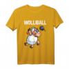 Lustiges HapMonkey Volleyball T-Shirt mit Schaf Wortspiel – Perfektes Geschenk für Fans, Spieler und Familienmitglieder