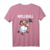 Lustiges HapMonkey Volleyball T-Shirt mit Schaf Wortspiel – Perfektes Geschenk für Fans, Spieler und Familienmitglieder