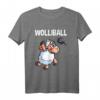 Lustiges HapMonkey Volleyball T-Shirt mit Schaf Wortspiel – Perfektes Geschenk für Fans, Spieler und Familienmitglieder