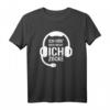 Ich Hör' Dich Nicht Ich Zocke Gamer Geschenk Idee - Lustiges Gaming T-Shirt für PC- und Konsolenspieler zum Geburtstag & Weihnachten