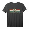 Santa Cruz CA Kalifornien - Retro Surfer T-Shirt im Vintage 70er/80er Stil für Sommer, Strand & Urlaub