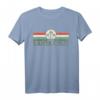 Santa Cruz CA Kalifornien - Retro Surfer T-Shirt im Vintage 70er/80er Stil für Sommer, Strand & Urlaub