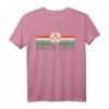 Santa Cruz CA Kalifornien - Retro Surfer T-Shirt im Vintage 70er/80er Stil für Sommer, Strand & Urlaub