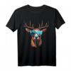 Hirsch Trachtenshirt für Herren, Damen & Kinder - Lässiges bayrisches T-Shirt für Oktoberfest, Volksfest & Bergsteiger, Jäger & Wanderer