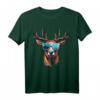 Hirsch Trachtenshirt für Herren, Damen & Kinder - Lässiges bayrisches T-Shirt für Oktoberfest, Volksfest & Bergsteiger, Jäger & Wanderer
