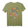 Lustiges 'Muscle Mommy Club' Pumpendeckel T-Shirt – Humorvolles Workout-Design für Mütter, Frauen & Fitnessliebhaberinnen