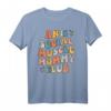 Lustiges 'Muscle Mommy Club' Pumpendeckel T-Shirt – Humorvolles Workout-Design für Mütter, Frauen & Fitnessliebhaberinnen