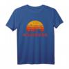 Hamburg Skyline T-Shirt mit Sehenswürdigkeiten – Deutsches Souvenir & Geschenk für Hamburg-Liebhaber und Freunde der Stadt