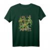 HapMonkey Schildkröte Ninja Turtles T-Shirt - Retro Cartoon Officially Licensed Nickelodeon Apparel für Männer, Frauen, Jungen & Mädchen