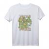 HapMonkey Schildkröte Ninja Turtles T-Shirt - Retro Cartoon Officially Licensed Nickelodeon Apparel für Männer, Frauen, Jungen & Mädchen