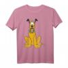 HapMonkey Mickey Mouse Pluto The Dog Portrait T-Shirt - Offiziell lizenziertes Disney Fan-Shirt für Mickey Mouse Fans