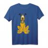 HapMonkey Mickey Mouse Pluto The Dog Portrait T-Shirt - Offiziell lizenziertes Disney Fan-Shirt für Mickey Mouse Fans