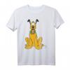 HapMonkey Mickey Mouse Pluto The Dog Portrait T-Shirt - Offiziell lizenziertes Disney Fan-Shirt für Mickey Mouse Fans