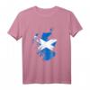 Schottland T-Shirt mit Flagge - Lustiges Fan- und Souvenirshirt für Herren, Damen und Kinder, perfekt für Urlaub, Sport und Familie