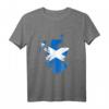 Schottland T-Shirt mit Flagge - Lustiges Fan- und Souvenirshirt für Herren, Damen und Kinder, perfekt für Urlaub, Sport und Familie