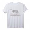 California Republic Bear Flag White Vintage Graphic T-Shirt – Trendiges Kalifornien-Design