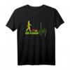 Mäht in Germany Rasenmähen Herzschlag Garten & Gartenarbeit T-Shirt – Lustiges Geschenk für Gärtner, Landschaftsbauer und Gartenliebhaber