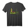 Mäht in Germany Rasenmähen Herzschlag Garten & Gartenarbeit T-Shirt – Lustiges Geschenk für Gärtner, Landschaftsbauer und Gartenliebhaber
