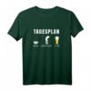 Tagesplan Kaffee Golf Bier Lustiges Golfspieler Geschenk T-Shirt – Für Golfer, Kaffee- und Bierliebhaber