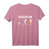 Tagesplan Kaffee Golf Bier Lustiges Golfspieler Geschenk T-Shirt – Für Golfer, Kaffee- und Bierliebhaber