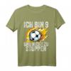 Kinder 9 Jahre Junge Fußball T-Shirt - Geburtstagsspruch 'Ich bin 9 und nicht zu stoppen' für den 9. Geburtstag, Neffe, Sohn, Patenkind