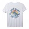 HapMonkey Surf Shop T-Shirt mit Retro Logo - Amity Island Surf Shop, Lizenzierte Strand- und Surf-Motive