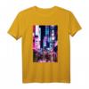 Vaporwave T-Shirt mit Tokyo Nachtszene und Lichtern – Stylische Streetwear für Japan-Fans und Touristen