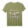 HapMonkey Snoopy und Freunde tanzen T-Shirt - Lizenziertes Comic-Design für Geburtstagsfeiern