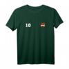 Irak Nummer 10 Fußball Flagge Trikot - Fanartikel & Souvenir für irakische Fußballfans