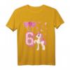 Kinder 6. Geburtstag Mädchen Pferd & Einhorn T-Shirt – Geburtstagsdeko, Outfit & Geschenkidee für 6-Jährige mit Luftballons & Herz Deko