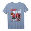 9. Geburtstag Junge Fußball T-Shirt – Originelles Geschenk für fußballbegeisterte Kinder, inklusive Dab Tanz Pose & Zahl 9