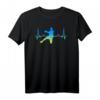 Handballspieler Geschenk EKG Herzschlag Handball T-Shirt – Perfektes Geschenk für Sportler, Trainer & Handballfans zu Weihnachten & Geburtstag
