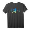 Handballspieler Geschenk EKG Herzschlag Handball T-Shirt – Perfektes Geschenk für Sportler, Trainer & Handballfans zu Weihnachten & Geburtstag