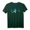 Handballspieler Geschenk EKG Herzschlag Handball T-Shirt – Perfektes Geschenk für Sportler, Trainer & Handballfans zu Weihnachten & Geburtstag