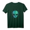Alien Kopf Sternennachthimmel Geschenk Fun T-Shirt - Lustiges Sci-Fi T-Shirt für Alien, Weltraum, Galaxie & UFO Fans