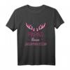 Kinder Jäger Tochter - Papas kleine Jagdprinzessin T-Shirt mit Hirschgeweih für Mädchen & Nachwuchsjägerinnen