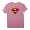 Superman Charcoal Shield T-Shirt - Offiziell lizenzierter DC Comics Superhelden Fanartikel für Erwachsene, Kinder & Damen
