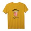 Popcorn T-Shirt für Damen - Lustiges Popcorn Kostüm & Geschenkidee für Geburtstage, Weihnachten & Karneval