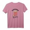 Popcorn T-Shirt für Damen - Lustiges Popcorn Kostüm & Geschenkidee für Geburtstage, Weihnachten & Karneval