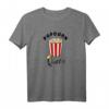 Popcorn T-Shirt für Damen - Lustiges Popcorn Kostüm & Geschenkidee für Geburtstage, Weihnachten & Karneval