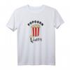 Popcorn T-Shirt für Damen - Lustiges Popcorn Kostüm & Geschenkidee für Geburtstage, Weihnachten & Karneval