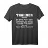 Lustiges Trainer Geschenk T-Shirt Coach Sport Mannschaft T-Shirt – Perfekt für Fußball-, Volleyball-, Tennis- und Sportlehrer